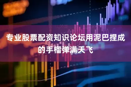 专业股票配资知识论坛用泥巴捏成的手榴弹满天飞