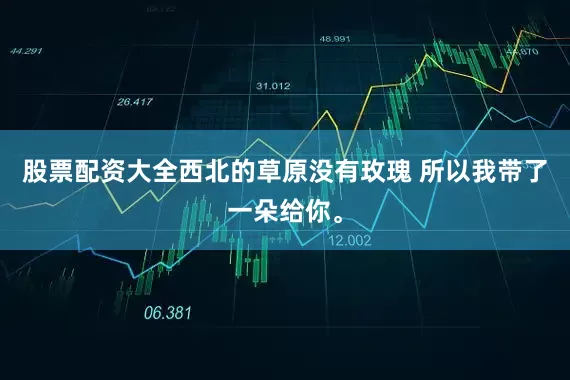 股票配资大全西北的草原没有玫瑰 所以我带了一朵给你。